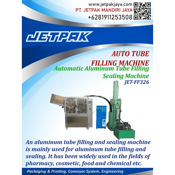 Automatic Tube Filling Machine - JET-FF326