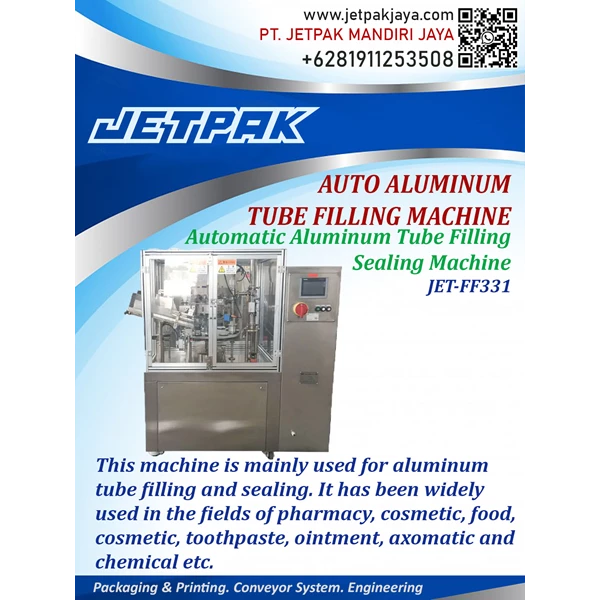 Automatic Aluminum Tube Filling Machine - JET-FF331