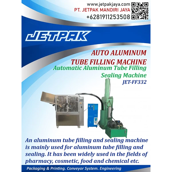 Automatic Aluminum Tube Filling Machine - JET-FF332