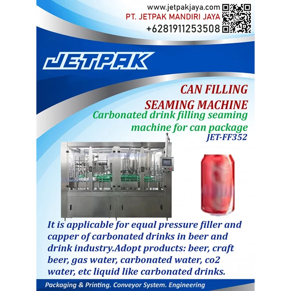 Can Filling Seaming Machine - JET-FF352