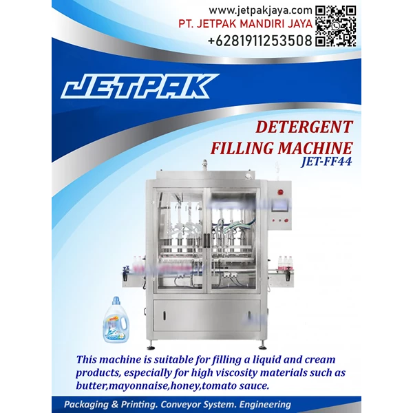 Detergent Filling Machine - JET-FF44