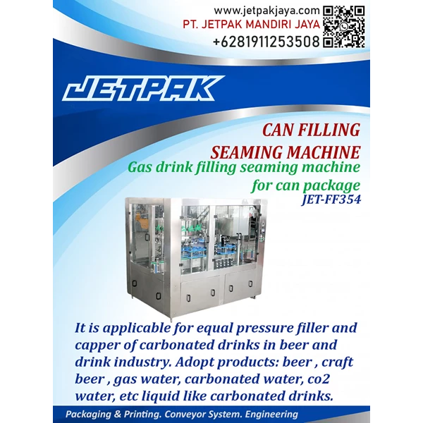 Can Filling Seaming Machine - JET-FF354