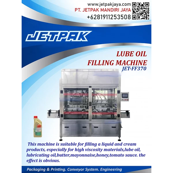 Lube Oil Filling Machine - JET-FF370