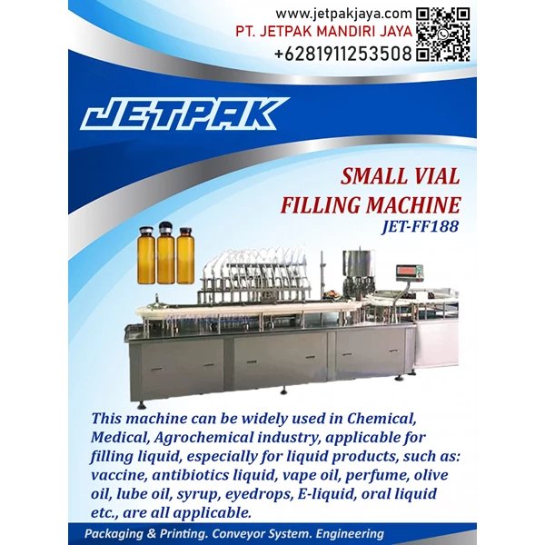 Small Vial Filling Machine - JET-FF188