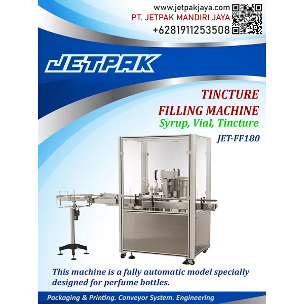 Tincture Filling Machine - JET-FF180