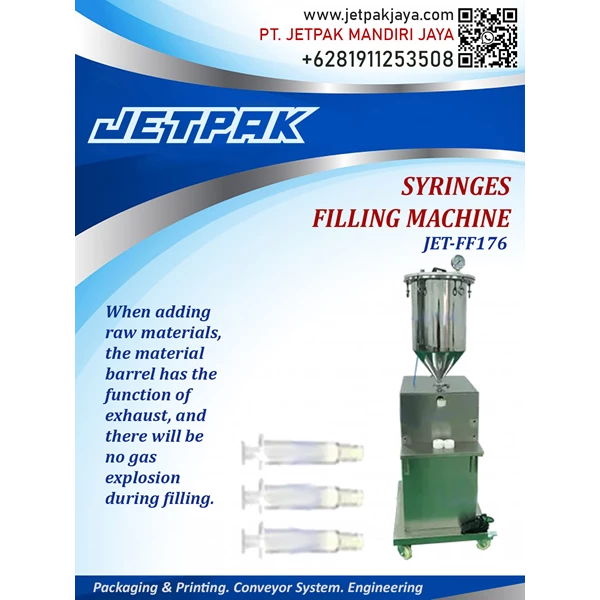 Syringe Filling Machine - JET-FF176