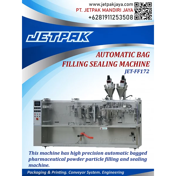 Automatic Bag Filling Sealing Machine - JET-FF172