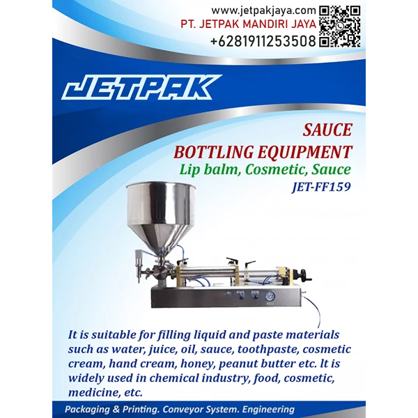 Sauce Bottling Equipment - JET-FF159
