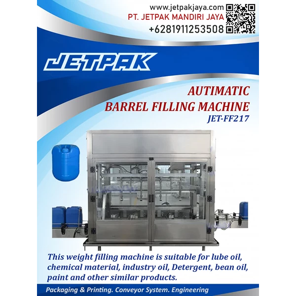 Automatic Barrel Filling Machine - JET-FF217