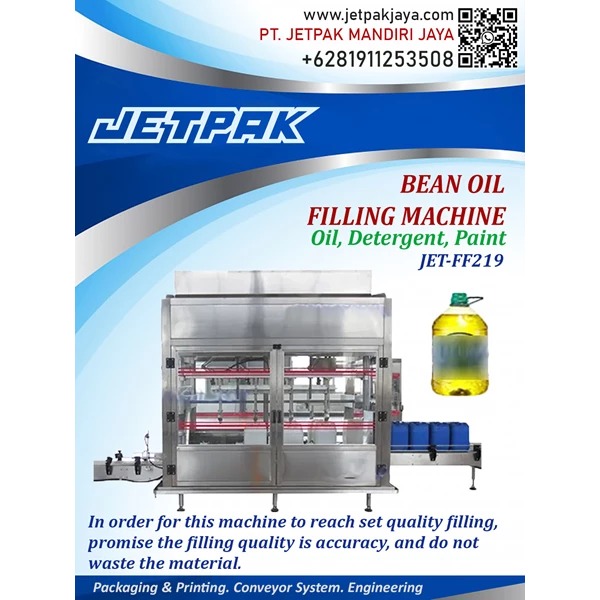 Bean Oil Filling Machine - Jet-FF219