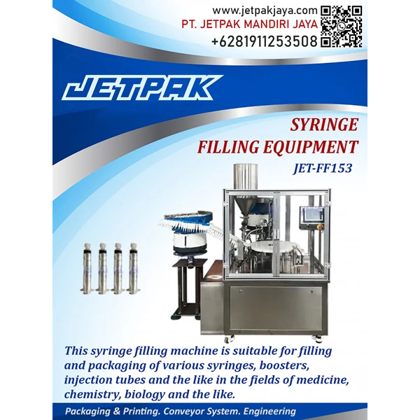 Syringe Filling Equipment - JET-FF153