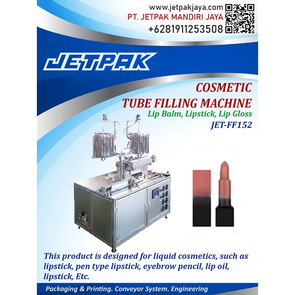 Cosmetic Tube Filling Machine - JET-FF152