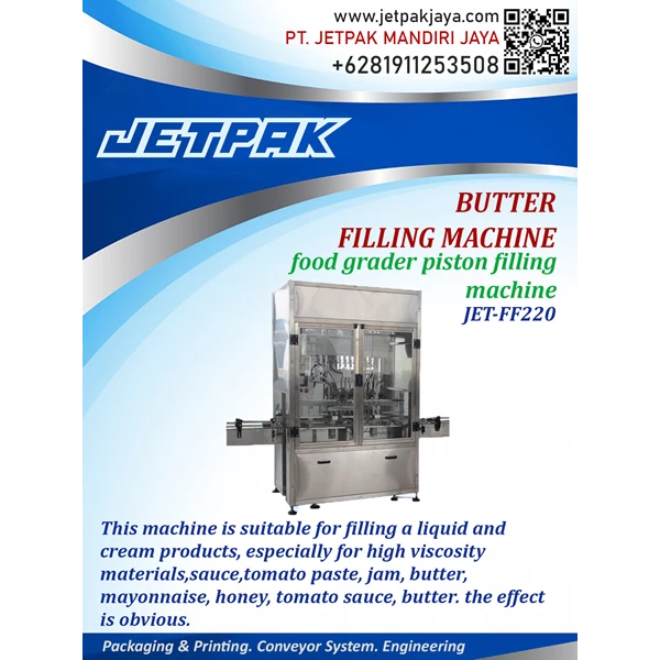 Butter Filling Machine - JET-FF220