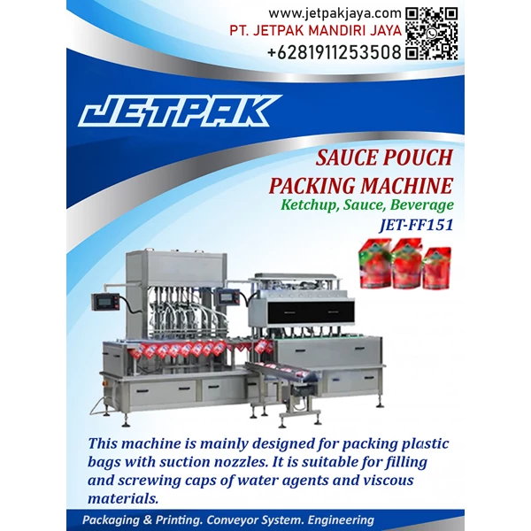 Sauce Pouch Packing Machine - JET-FF151