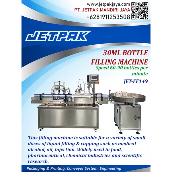 30ML Bottle Filling Machine - JET-FF149