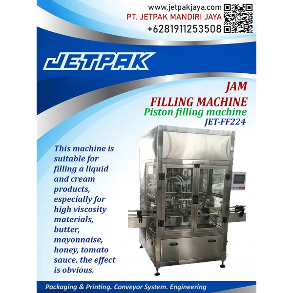 Jam Filling Machine - JET-FF224 