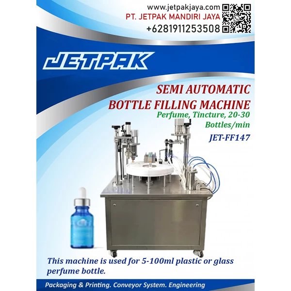 Semi Automatic Bottle Filling Machine - JET-FF147