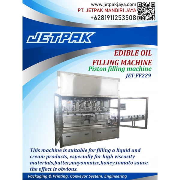 Edible Oil Filling Machine - JET-FF229