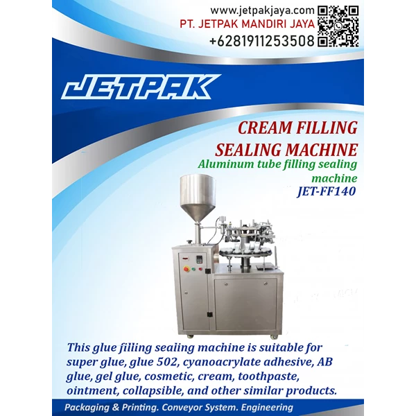 Cream Filling Sealing Machine - JET-FF140
