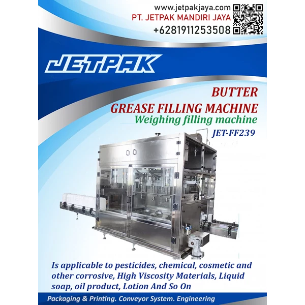 Butter Grease Filling Machine - JET-FF239