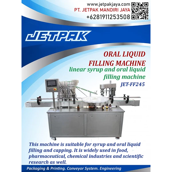 Oral Liquid Filling Machine - JET-FF245