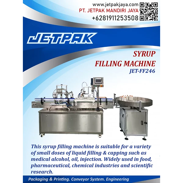 Syrup Filling Machine - JET-FF246