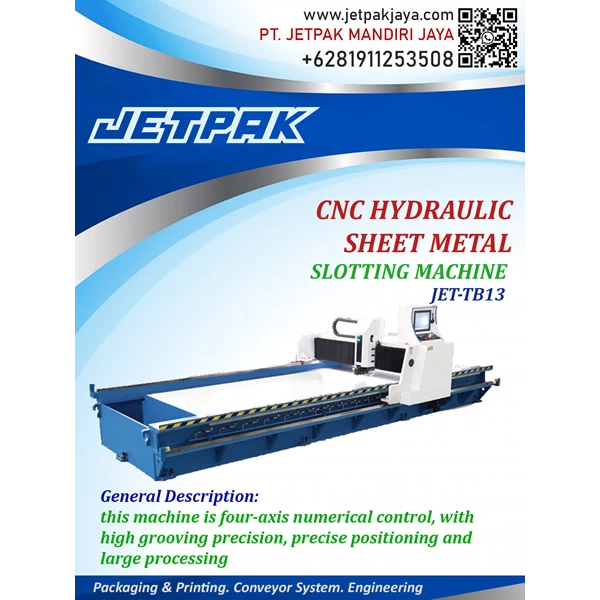 CNC Hydraulic Sheet Metal - JET-TB13