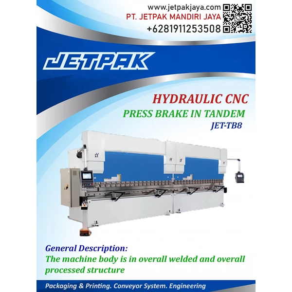 Hydraulic CNC Machine - JET-TB8