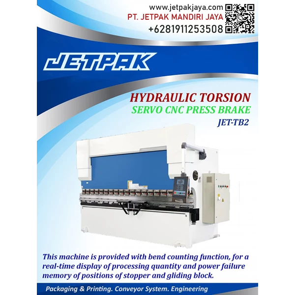Hydraulic Torsion (Servo CNC Press Brake) - JET-TB2