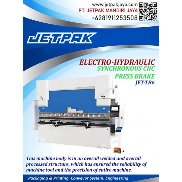 Electro Hydraulic (Synchronous CNC Press Brake) - JET-TB6