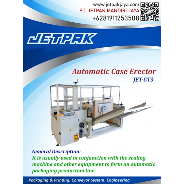 Automatic Case Erector - JET-GT3