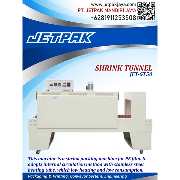 Shrink Packing Tunnel - JET-GT50