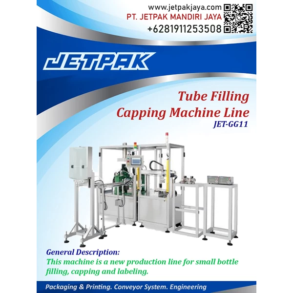 Tube Filling Capping Machine Line - JET-GG11