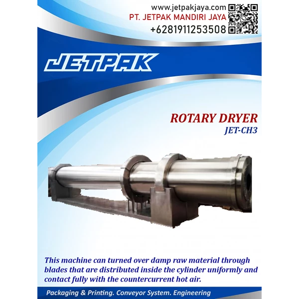 rotary dryer machine JET CH03