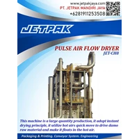pulse air flow dryer JET-CH8