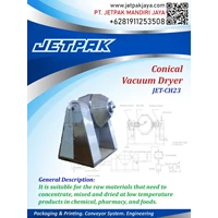 conical vacuum dryer JET CH 23