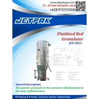 fluidized bed granulator JET CH 25