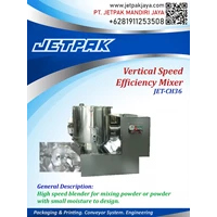 vertical speed efficiency mixer JET CH36