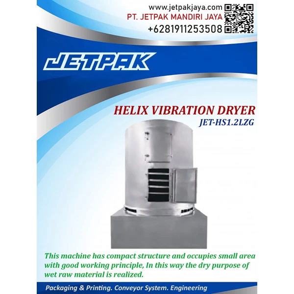 helix vibration dryer JET HS1 2LZG