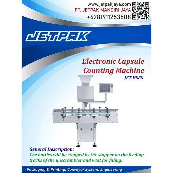 electronic capsule counting machine JET HS 8S