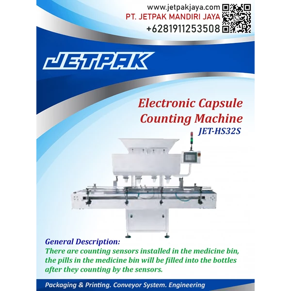 electronic capsule counting machine JET HS3 2S