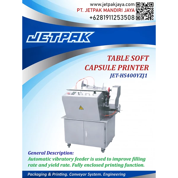 tablet soft capsule printer JET HS400 YZJ1