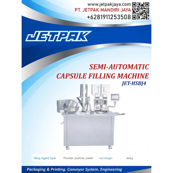 semi automatic capsule filling machine JET HSBJ4