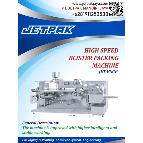 high speed blister packing machine JET HSGP