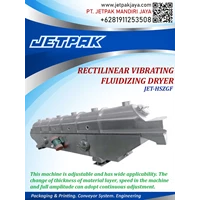rectilinear vibrating fluidizing dryer JET HSZGF