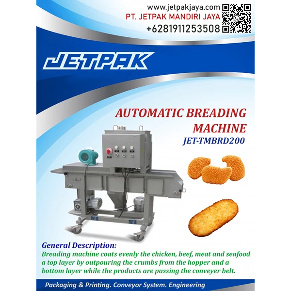 automatic breading machine JET TMBRD200