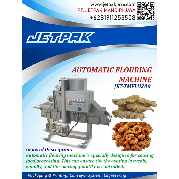 automatic flouring machine JET TMFLU200