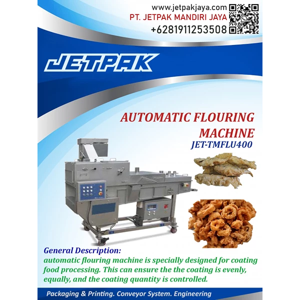 automatic flouring machine JET TMFLU400