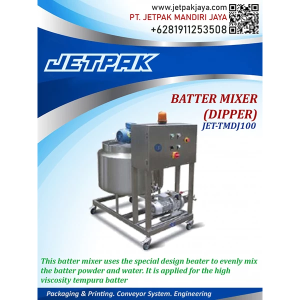 batter mixer (dipper) JET TMDJ100