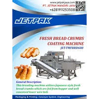 fresh bread crumbs coating machine JET TMFBRD600